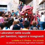 LABORATORI NELLE SCUOLE PER BAMBINI, RAGAZZI E INSEGNANTI