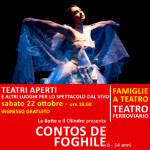 CONTOS DE FOGHILE - sabato 22 ottobre alle ore 18:00 - Teatro Ferroviario