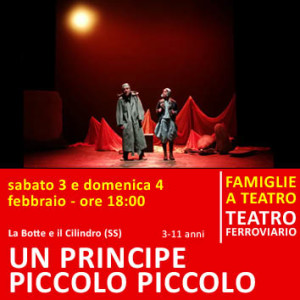 UN PRINCIPE PICCOLO PICCOLO - sabato 7 e domenica 8 aprile alle ore 18:00 - Teatro Ferroviario