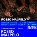 ROSSO MALPELO - sabato 29 febbraio e domenica 1 marzo - ore 18:00 - teatro ferroviario